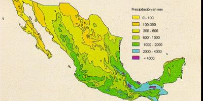 气象图对墨西哥